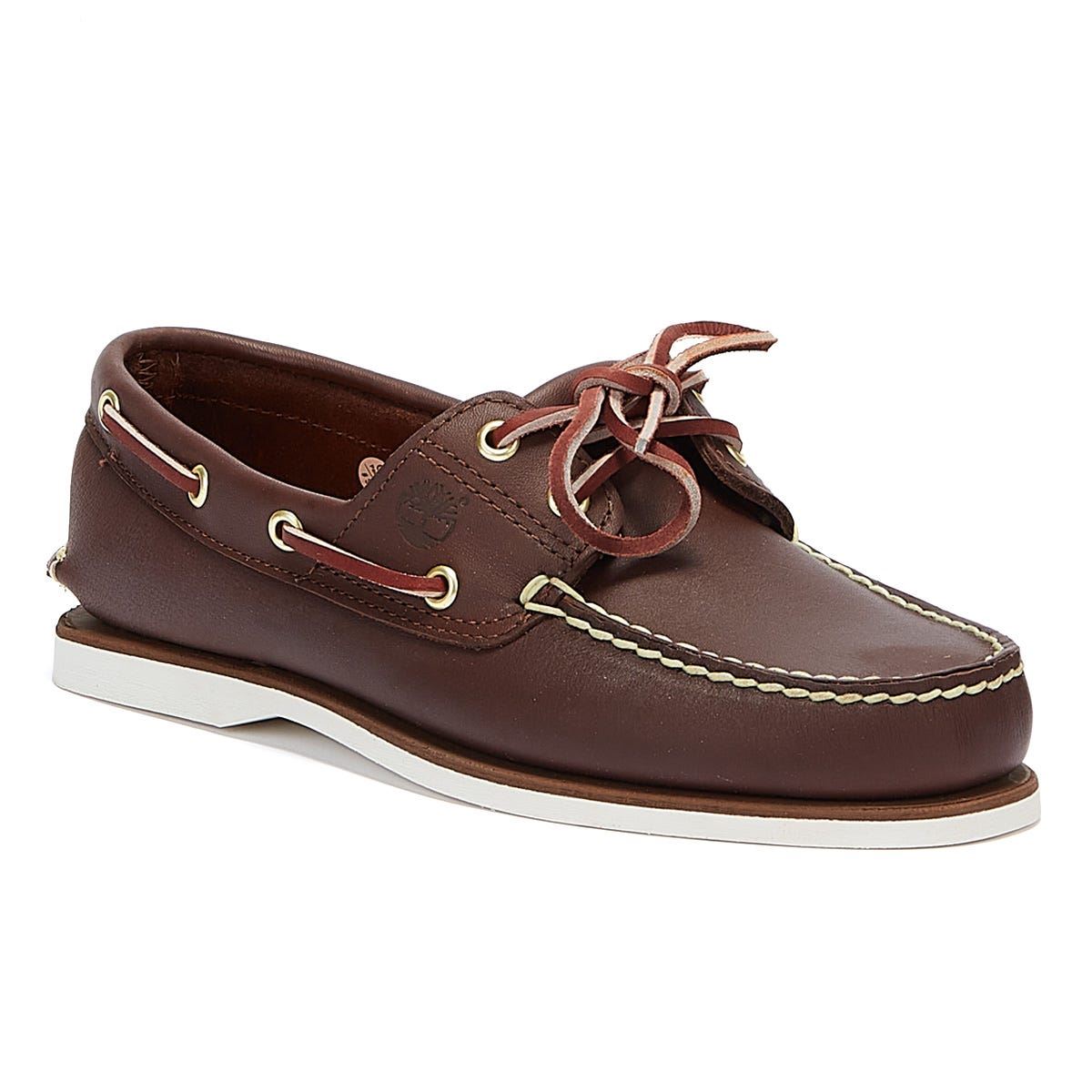 Timberland Boat Chaussures à lacets marron pour hommes