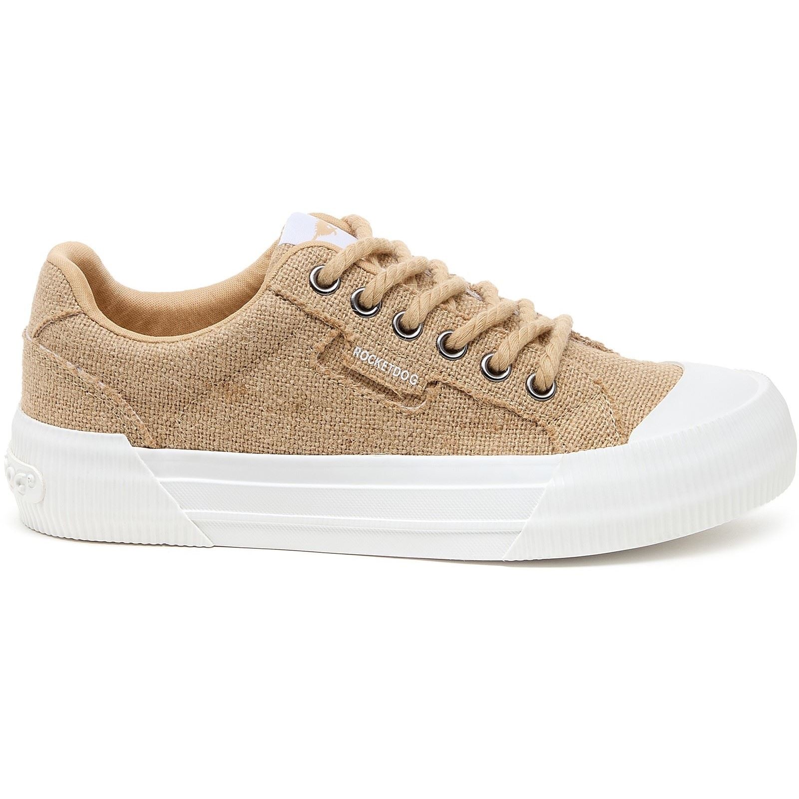 Rocket Dog Cheery Heidi Baskets En Coton Naturel Foncé Pour Femmes