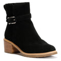 TOMS Hailey Buckle Bottes Noires Pour Femmes En Suède