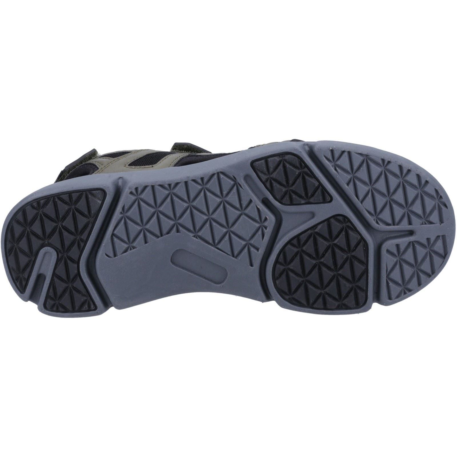 Hush Puppies Castro Sandales Homme En Polyuréthane Kaki