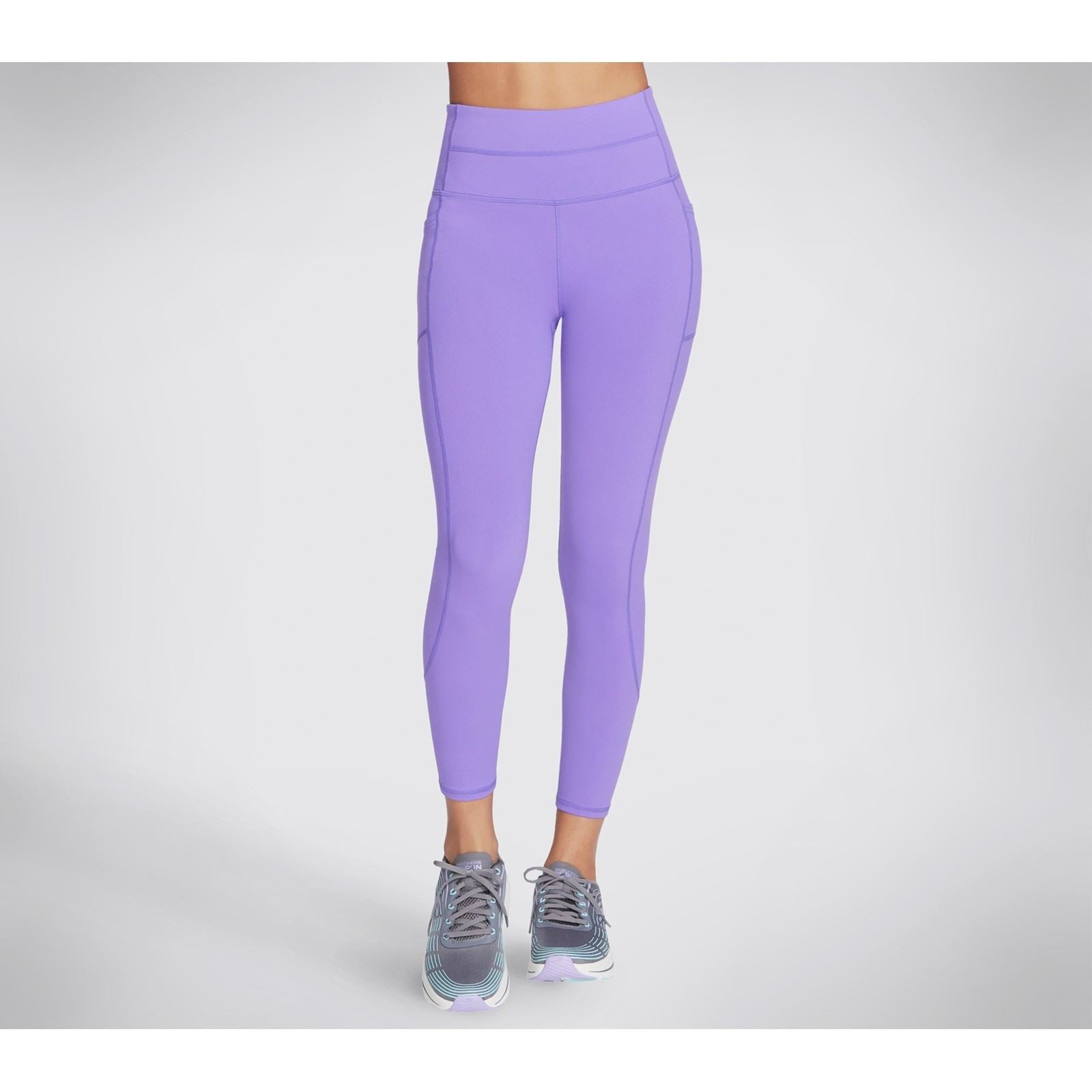 Skechers Performance GOWALK Wear High-Waisted 7/8 Leggings De Sport En Nylon Pour Femmes Roses