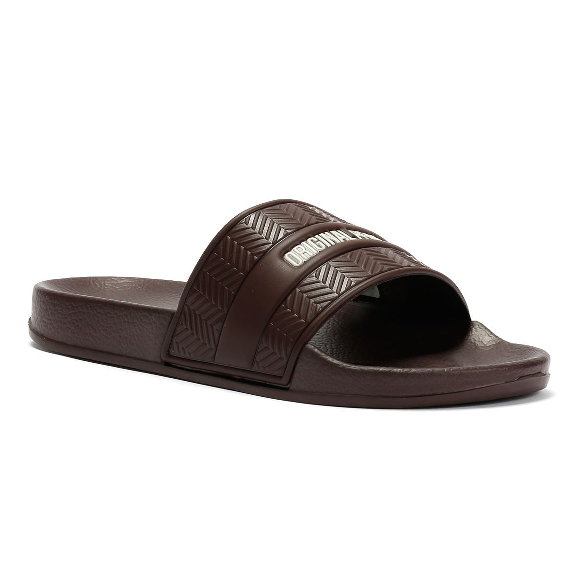 Penguin Paradise Glissements Bruns Pour Hommes