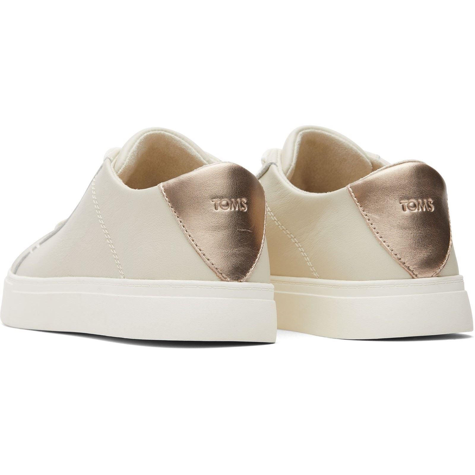 TOMS Kameron Baskets Fog Pour Femmes En Cuir De Vache À 100%