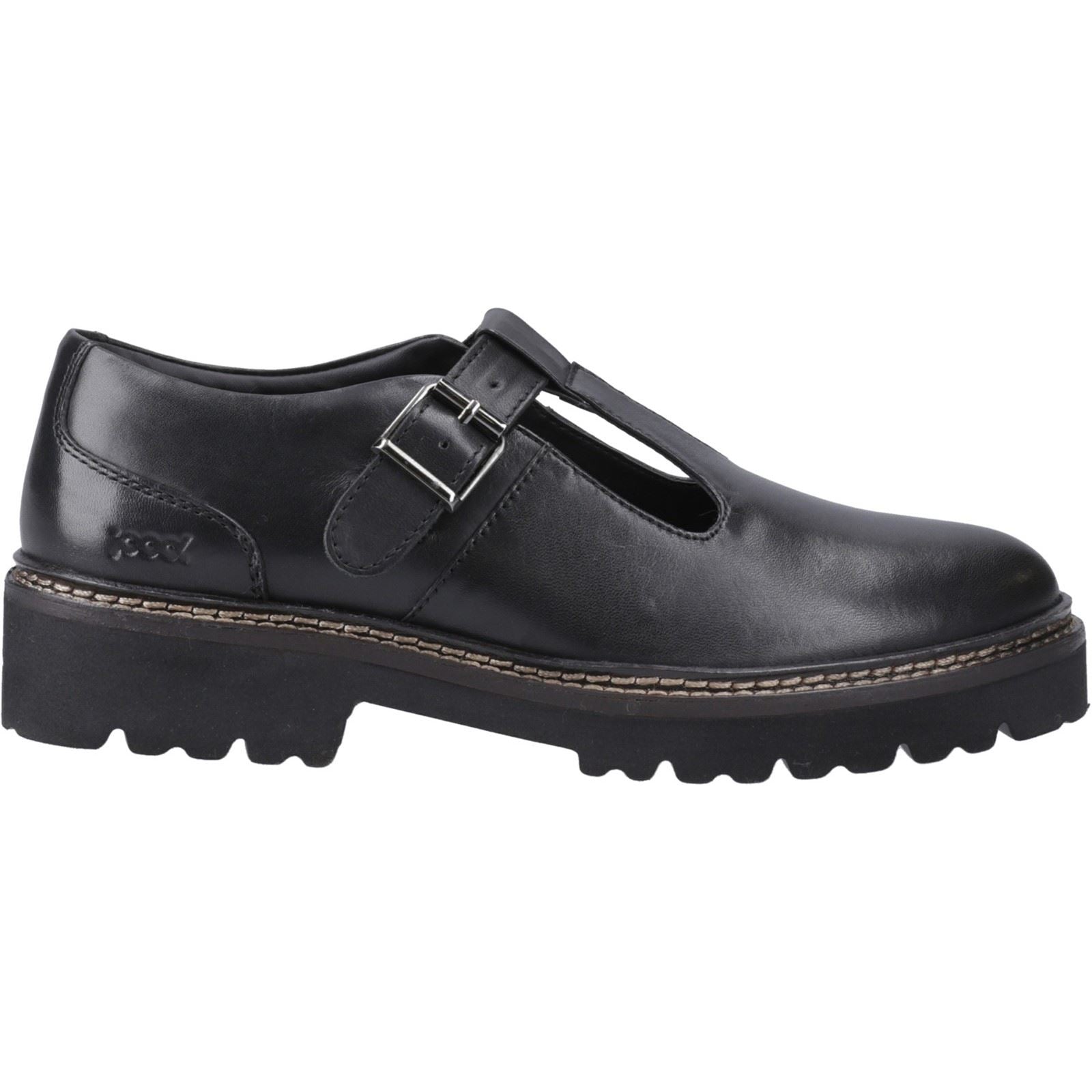 Pod Kylee Chaussures Noires En Cuir Pour Femmes
