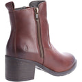 Hush Puppies Helena Bottes Marron En Cuir Pour Femmes