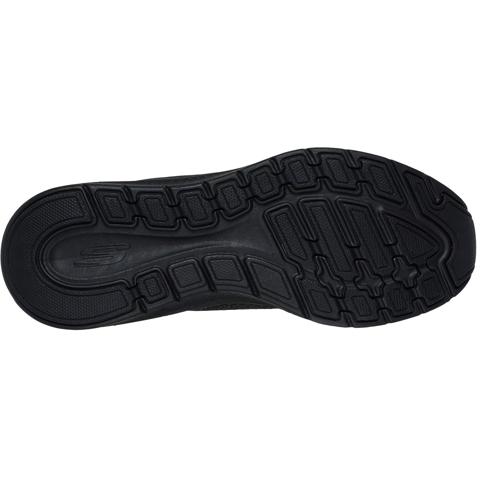 Skechers Arch Fit 2.0 Look Ahead Sneakers Noires Pour Homme En Textile