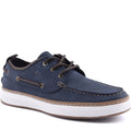 Sperry Moc Neo Chaussures Bateau Pour Hommes En Polyuréthane Bleu Marine