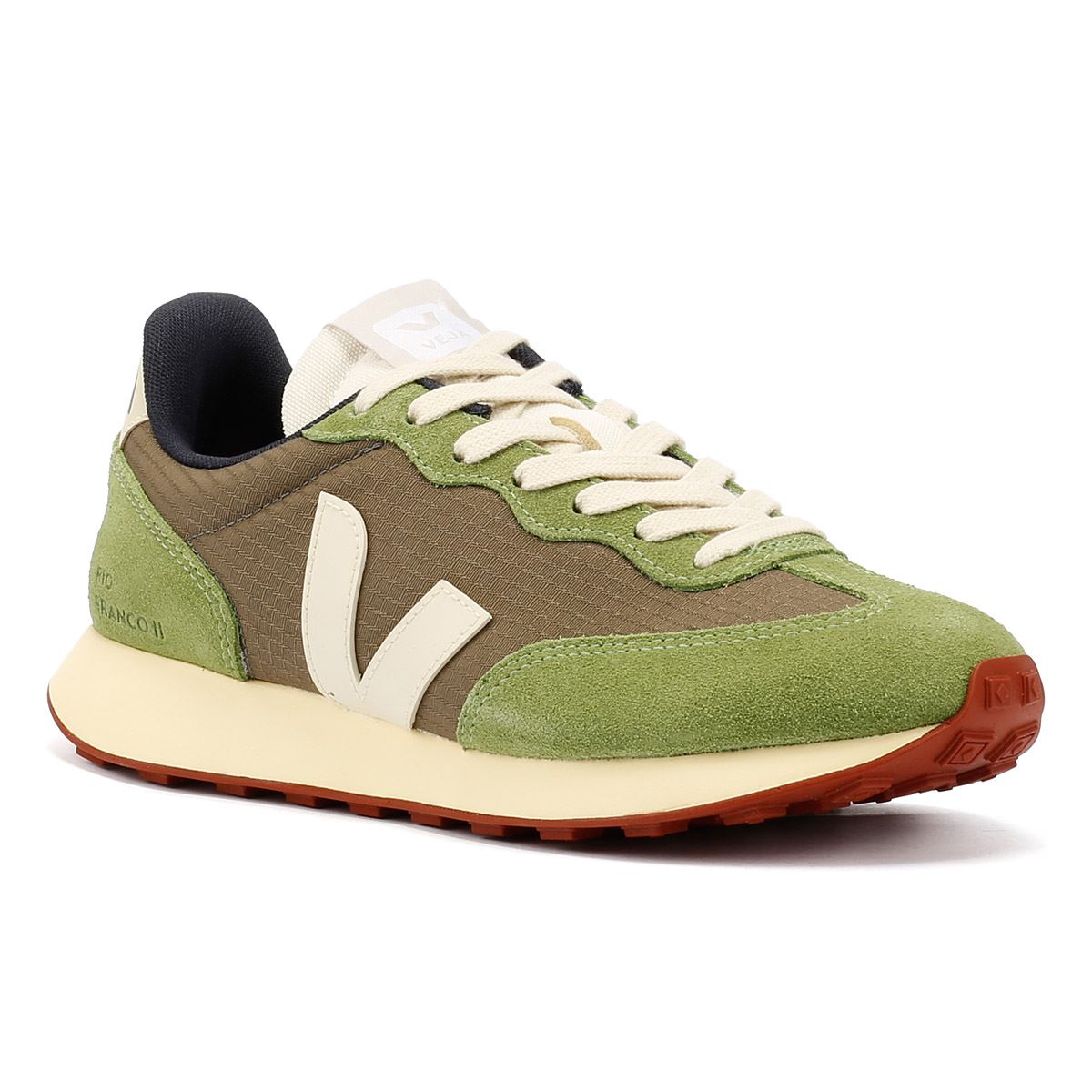 Veja Rio Branco Alveomesh Chaussures De Sport Vertes Pour Femmes