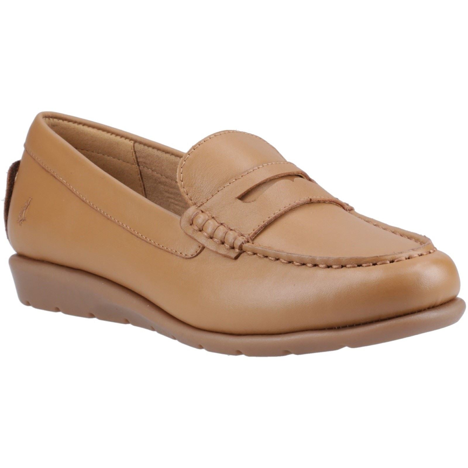 Hush Puppies Shelby Mocassins En Cuir Pour Femme Couleur Marron Clair