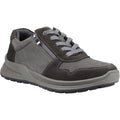 Hush Puppies Alexander Chaussures Pour Hommes En Cuir Gris À Lacets