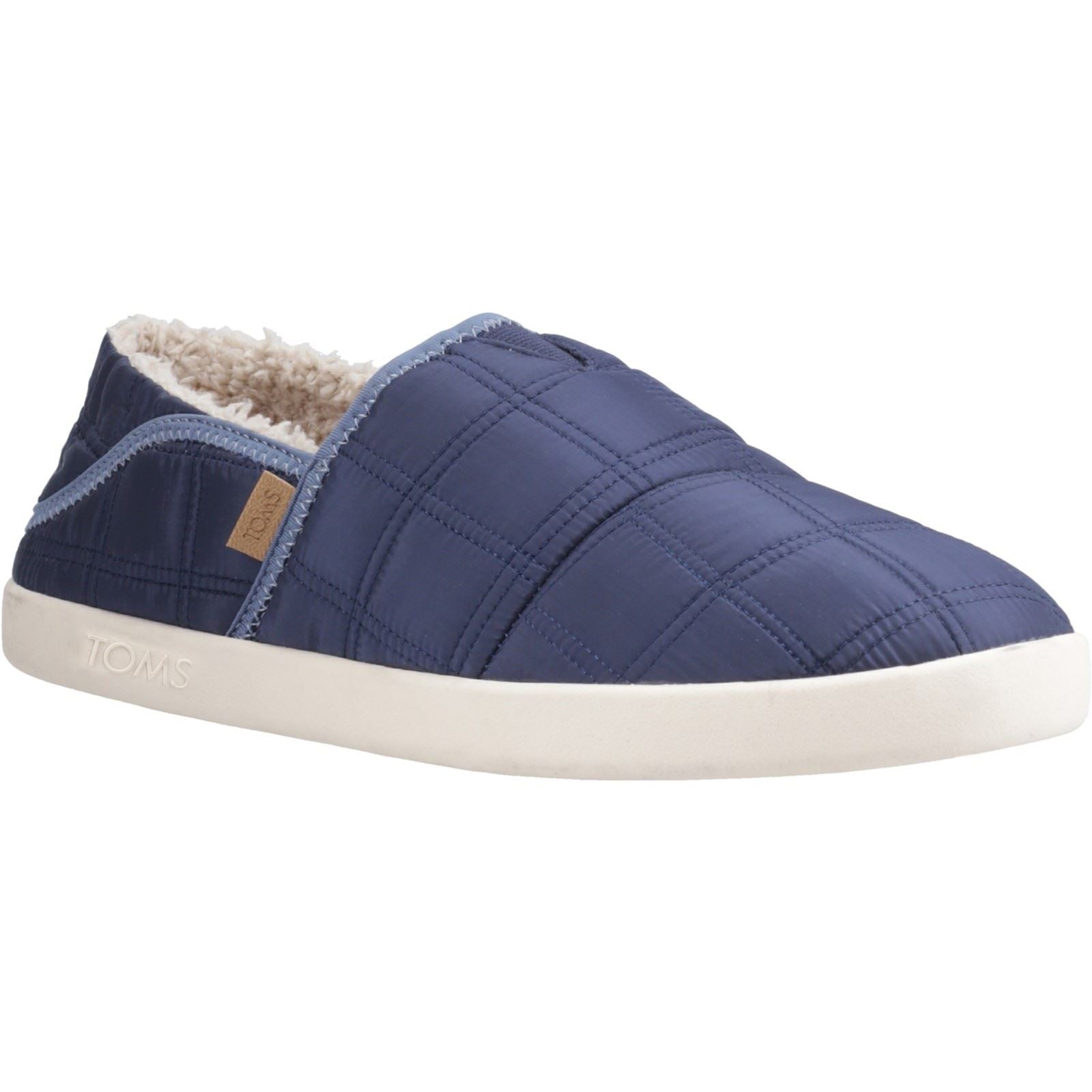 TOMS Camden Chaussons En Polyester Pour Hommes En Bleu Marine