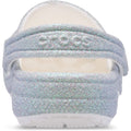 Crocs Classic Glitter Clog Mocassins Blancs En Thermoplastique