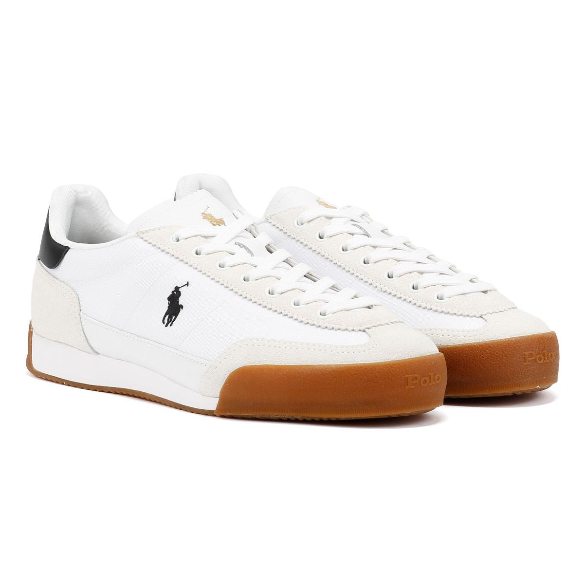Polo Ralph Lauren Hester Baskets Blanches Pour Homme
