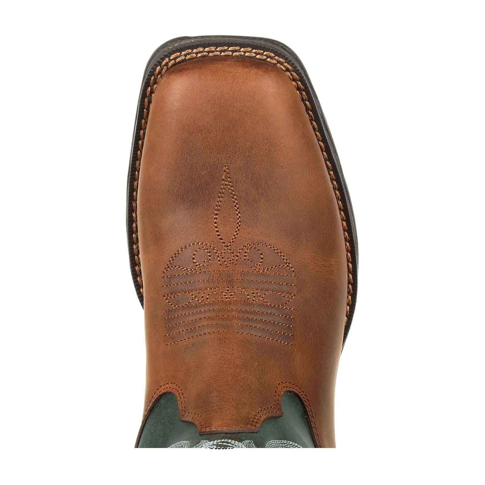 Durango Lady Rebel Bottes Pour Femmes En Cuir Marron Evergreen