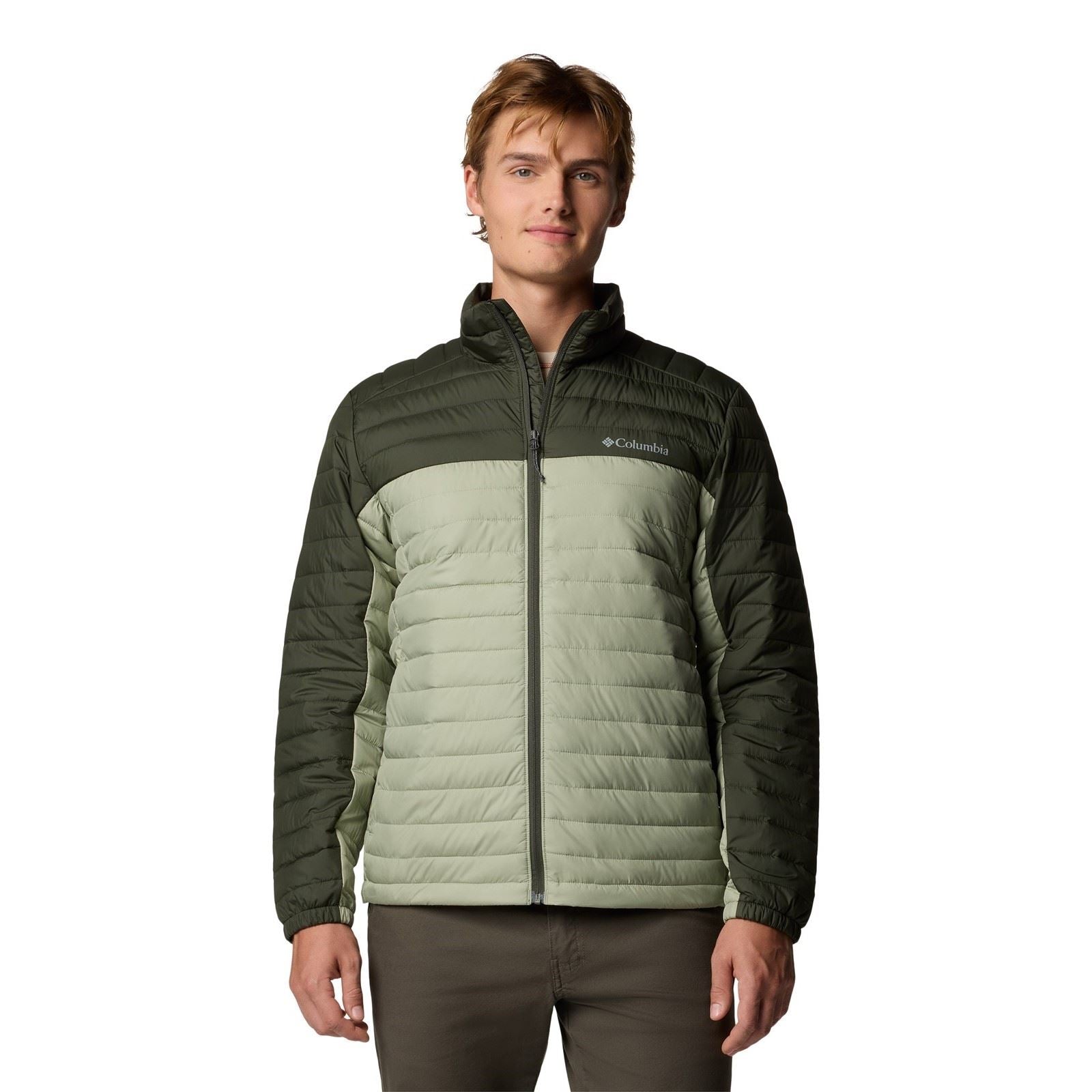 Columbia Silver Falls II Jacket Veste Doudoune Verte Pour Homme
