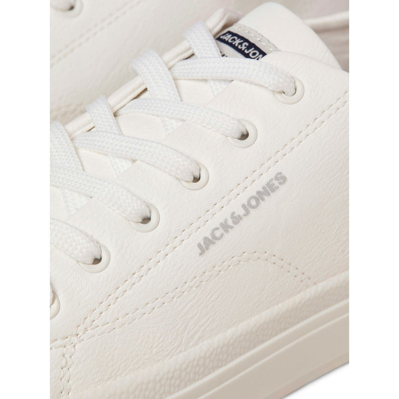 Jack & Jones Bayswater Sneakers Pour Hommes En Polyuréthane Blanc Brillant