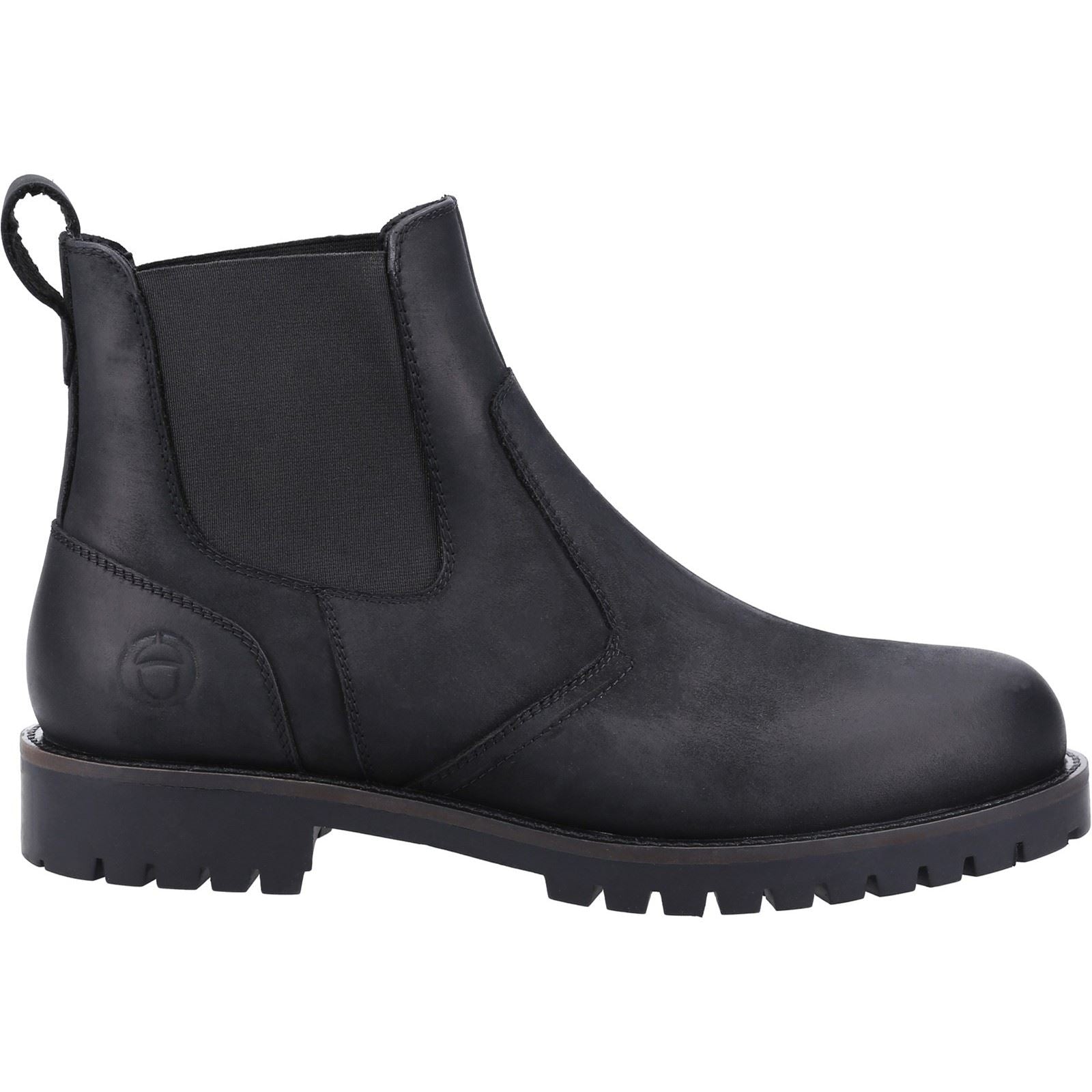 Cotswold Bodicote Bottes Noires En Cuir Pour Hommes