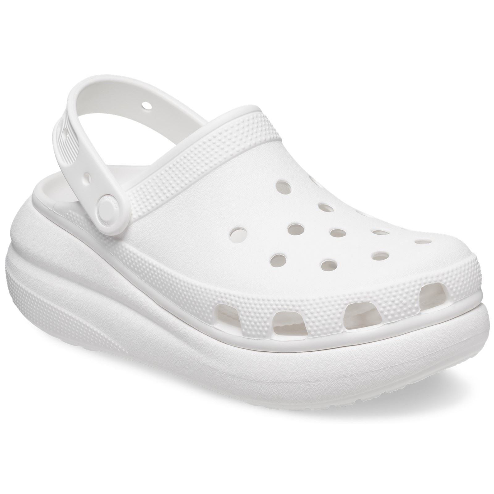 Crocs Classic Crush Sabots Blancs Pour Femme Eva