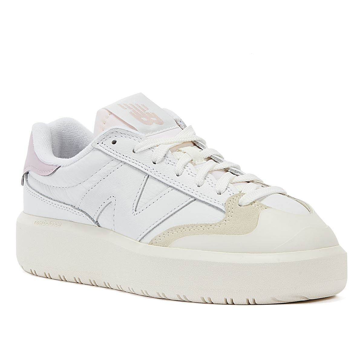 New Balance 302 Baskets Femme Blanches/Roses