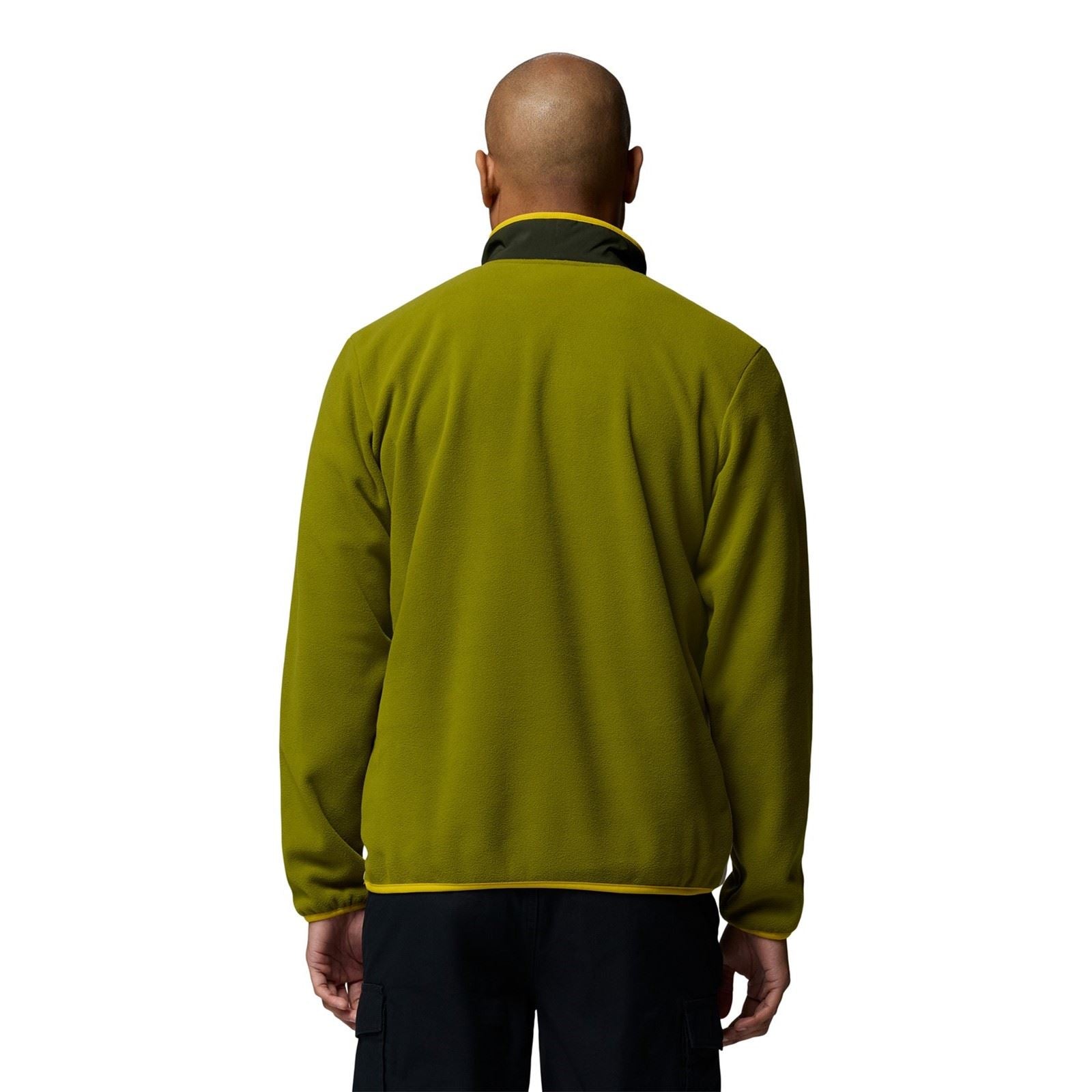 Columbia Sequoia Grove Half Zip Veste En Polaire Verte Pour Homme