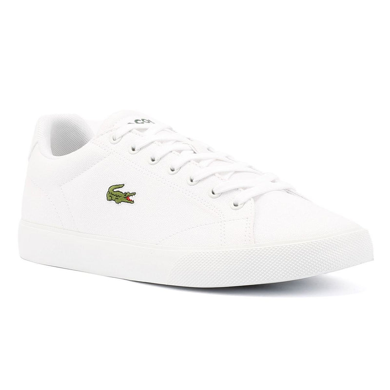 Lacoste Lerond Set Baskets Blanches En Cuir Pour Hommes