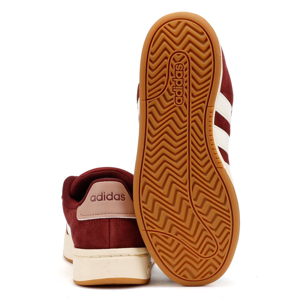 Adidas Grand Court Alpha 00s Chaussures De Sport Rouges Pour Femmes