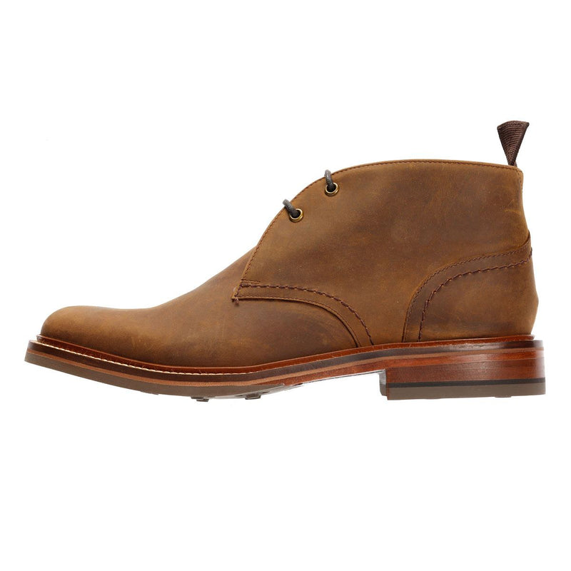 Chapman & Moore Country Chukka Bottes En Cuir Pour Hommes Marron
