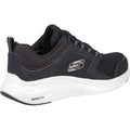 Skechers Vapor Foam Baskets En Textile Pour Femmes, Noir/Rose