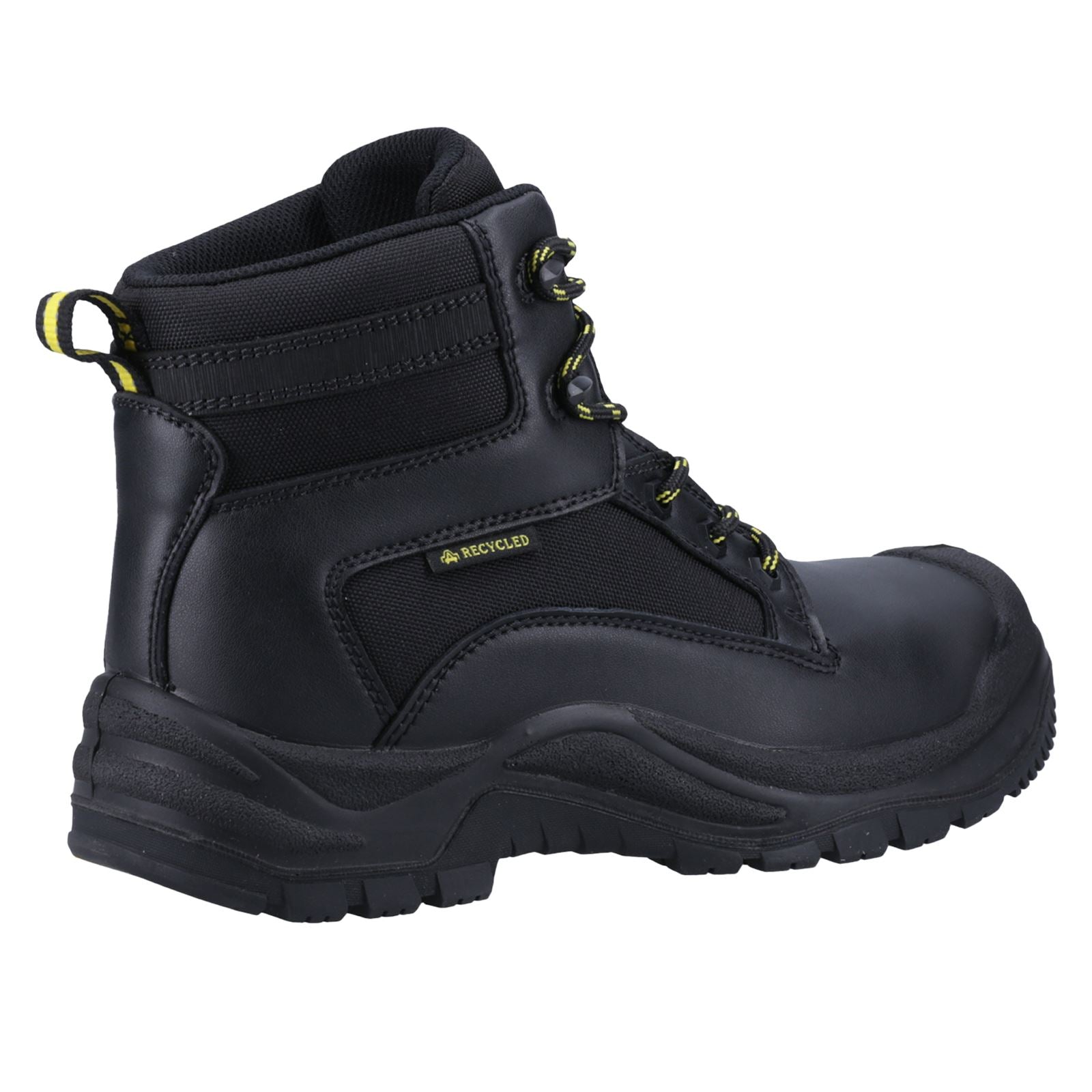 Amblers Safety  Bottes De Sécurité En Cuir Noir 501R S1P