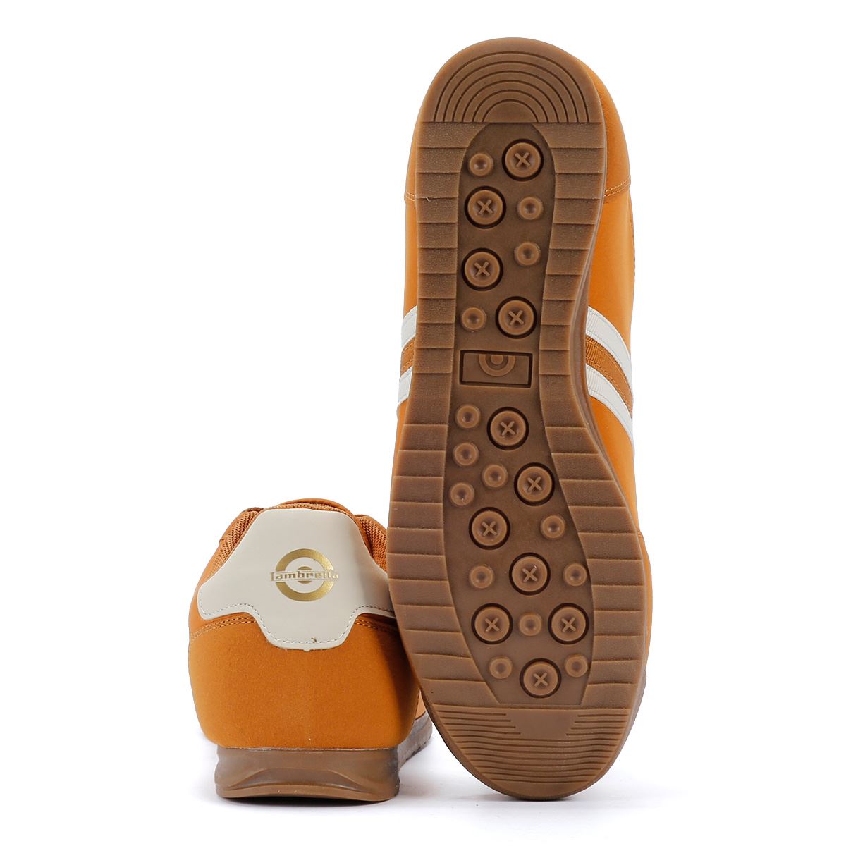 Lambretta Tackle Sneakers Pour Hommes De Couleur Beige