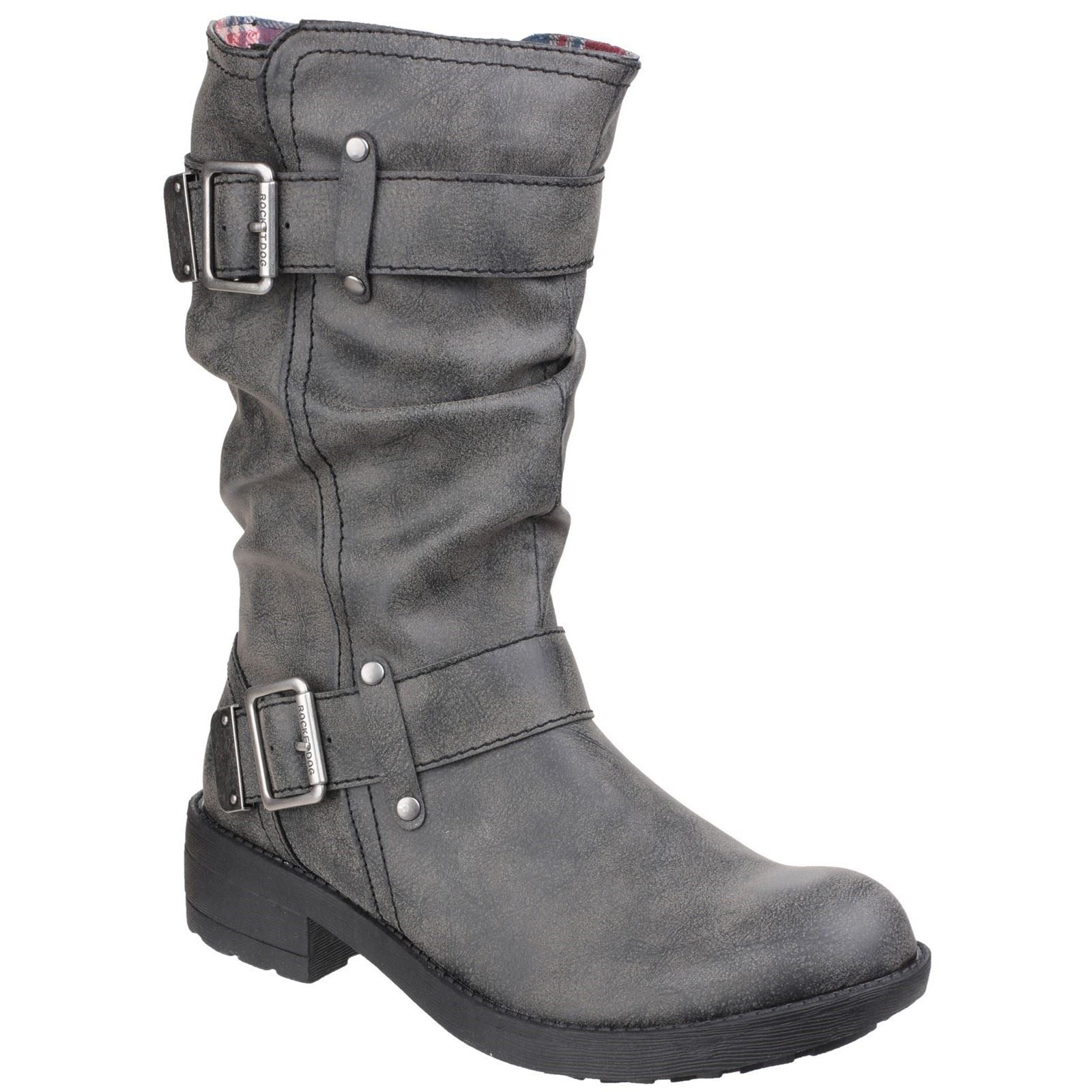 Rocket Dog Trumble Bottes Noires Pour Femmes