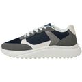 Jack & Jones Aspire Runner Baskets Pour Hommes En Polyuréthane Castlerock/Navy Blazer