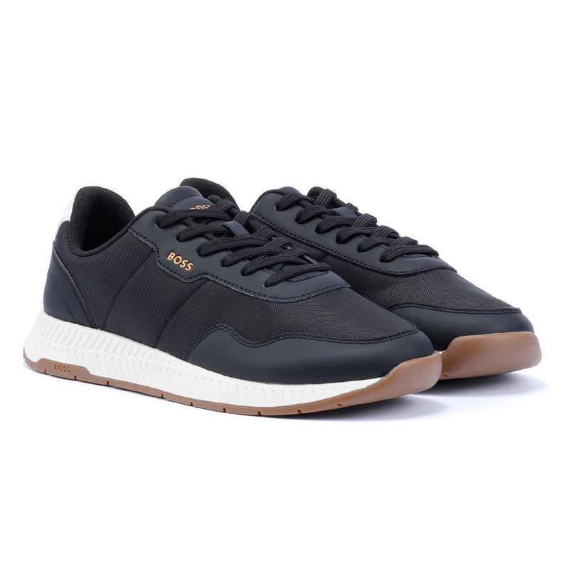 Boss Titanium Baskets Noires Pour Hommes