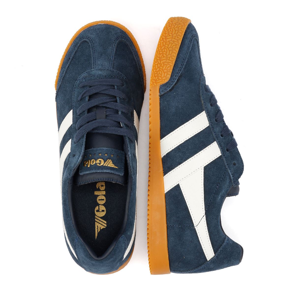 Gola Harrier Chaussures De Sport Bleues Pour Femmes En Suède