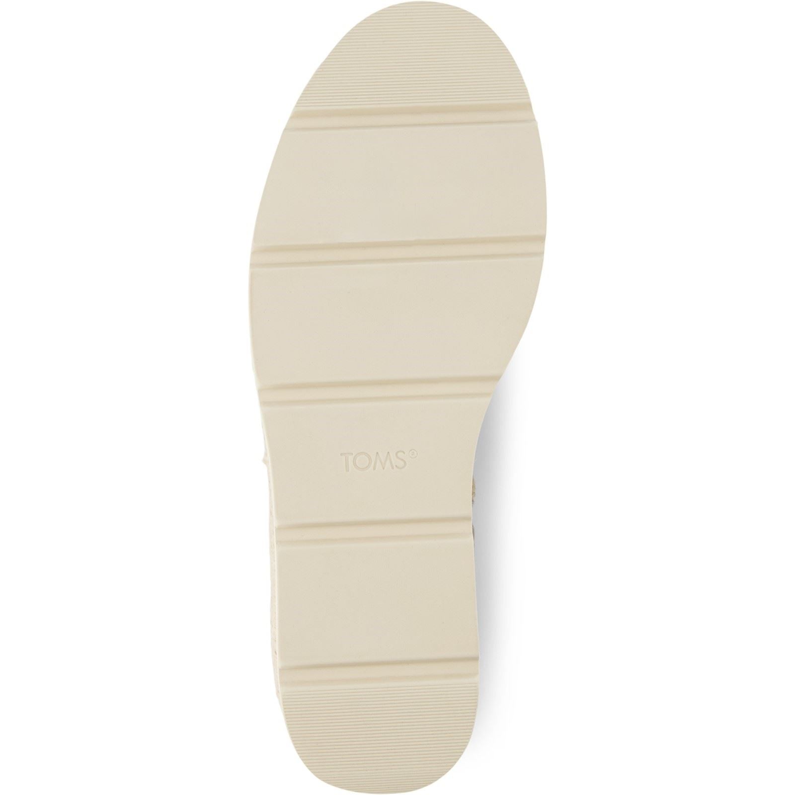 TOMS Darya Sandales En Cuir Pour Femme Couleur Champagne