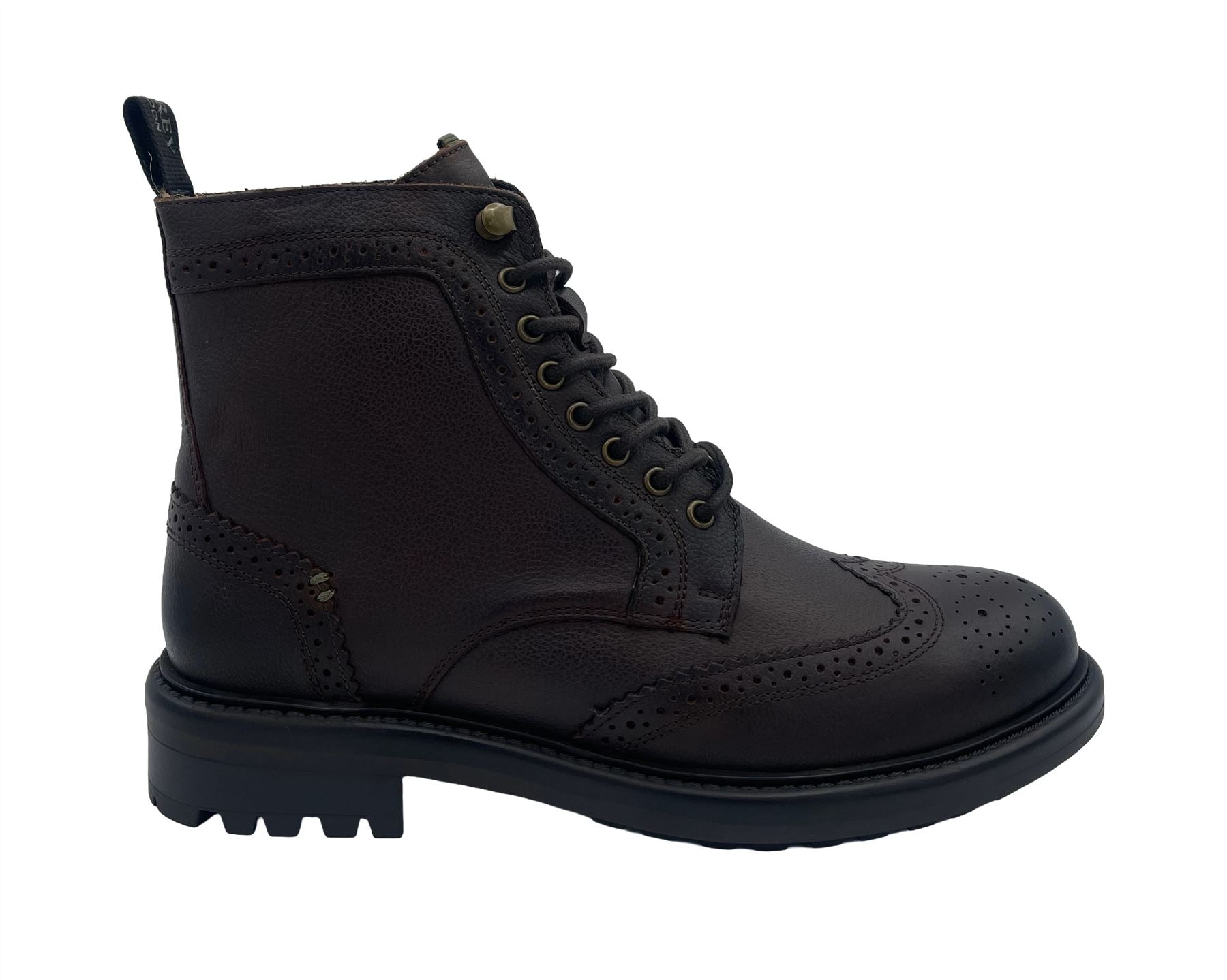 Osprey London The Professor Bottes En Cuir Pour Hommes Marron