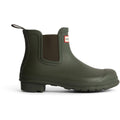Hunter Original Chelsea Boot Bottes En Caoutchouc Pour Femme De Couleur Olive Foncée