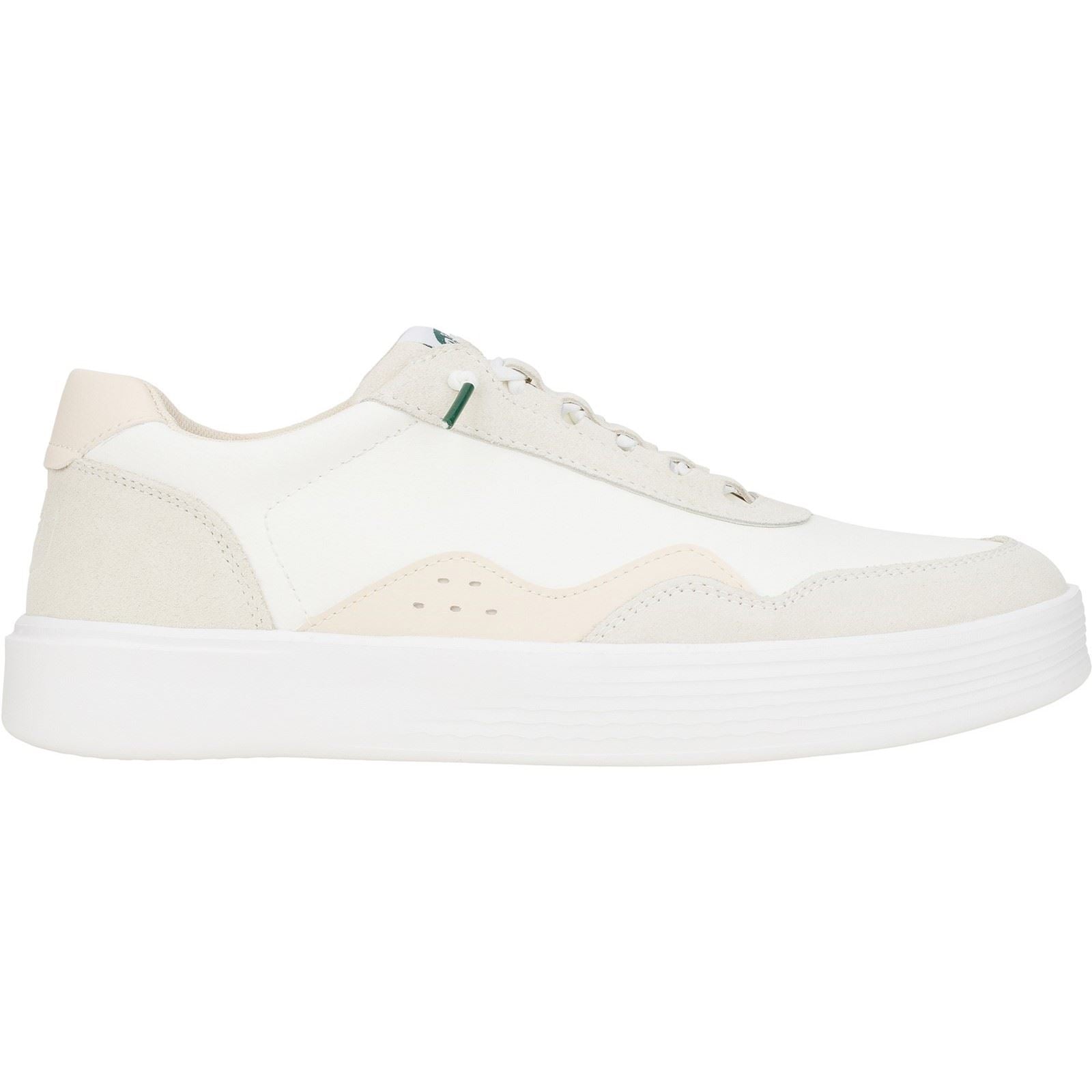 HEYDUDE Hudson Classic Baskets Légères Beiges/Blanches Pour Hommes Suede