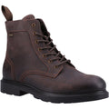 Hush Puppies Porter Bottes En Cuir Marron Pour Hommes