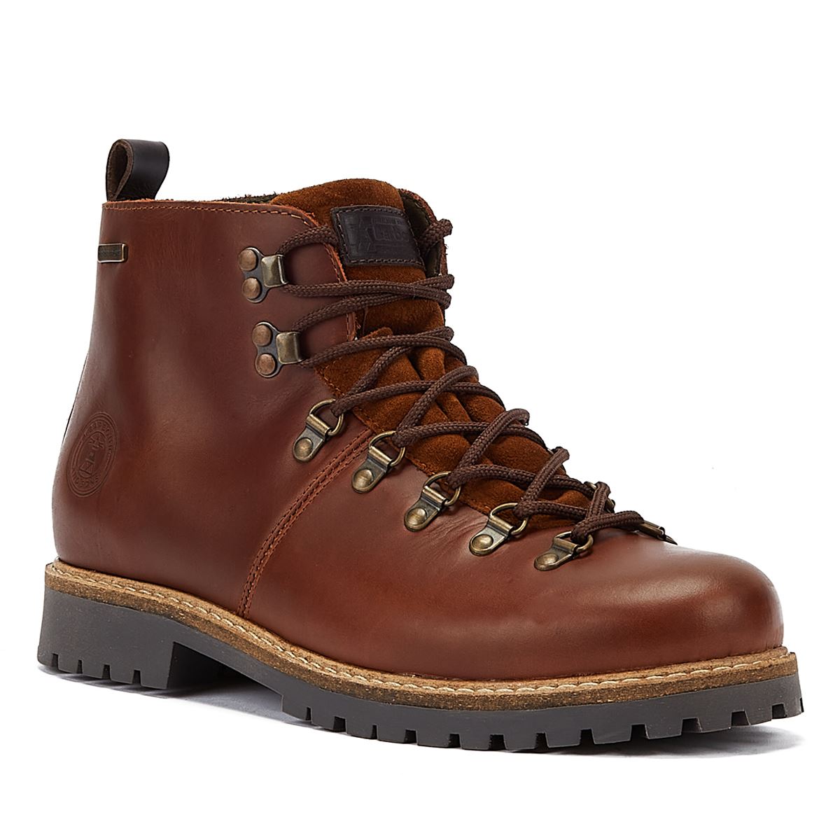 Barbour Bottes Marron Pour Hommes Wainwright En Châtaignier