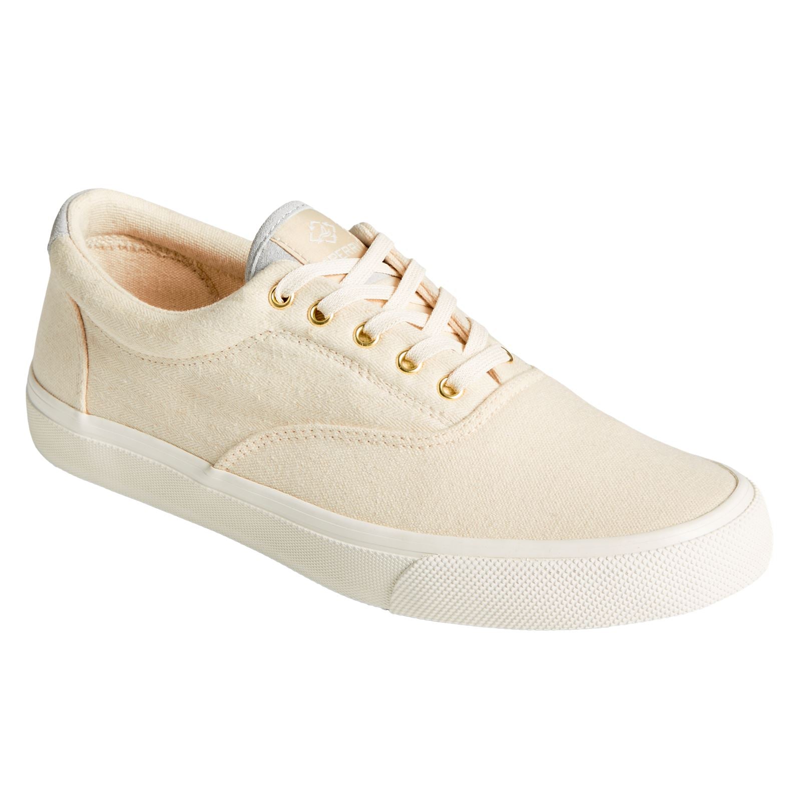 Sperry Men's SeaCycled Striper II CVO Baskets Naturelles En Coton Pour Hommes