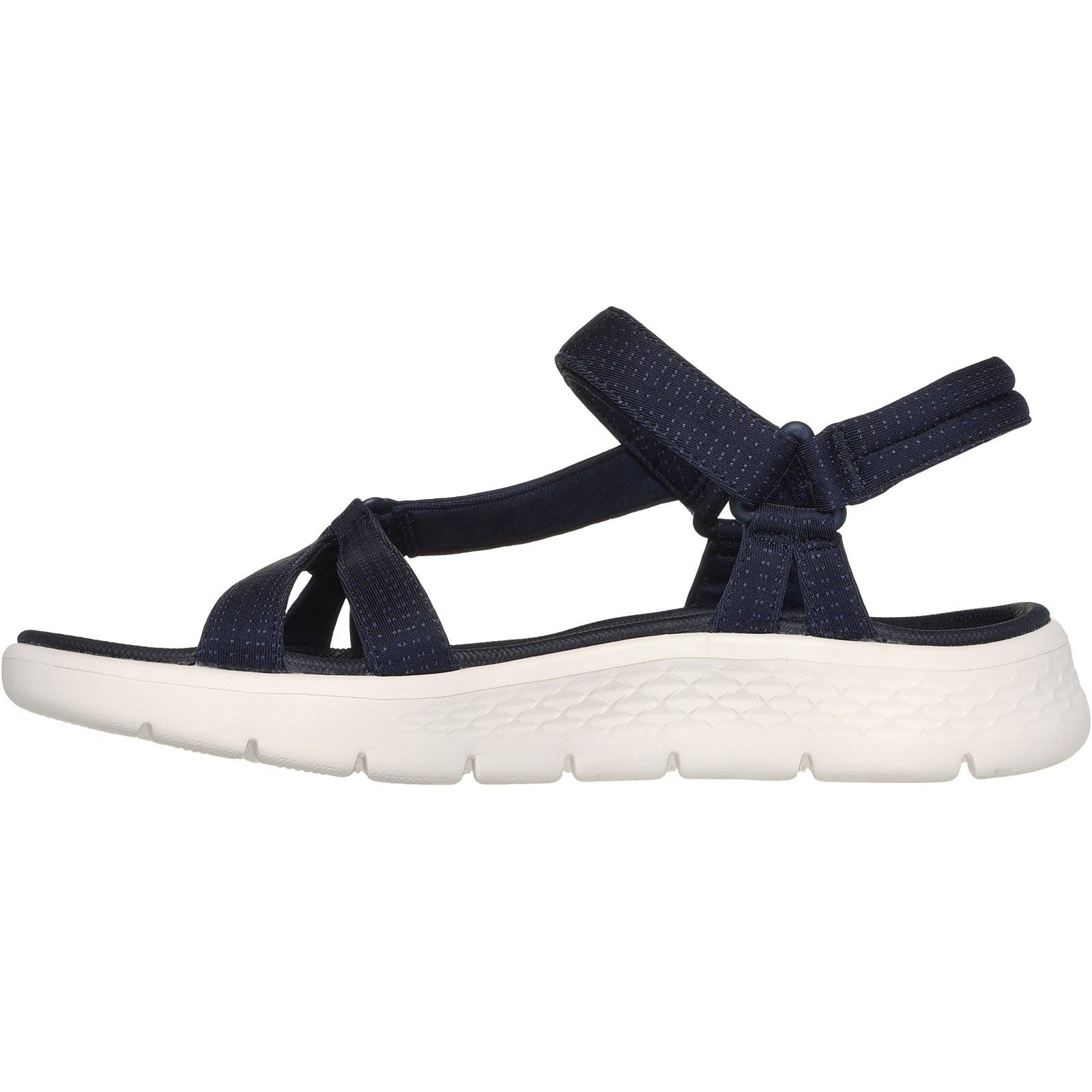 Skechers GO WALK Flex Sublime Sandales Pour Femmes En Synthétique Bleu Marine