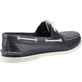 Sperry Authentic 2 Eye Chaussures Bateau Pour Hommes En Cuir Bleu Marine