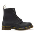 Dr. Martens 1460 Bottes Noires à Fermeture Éclair Avant Pascal