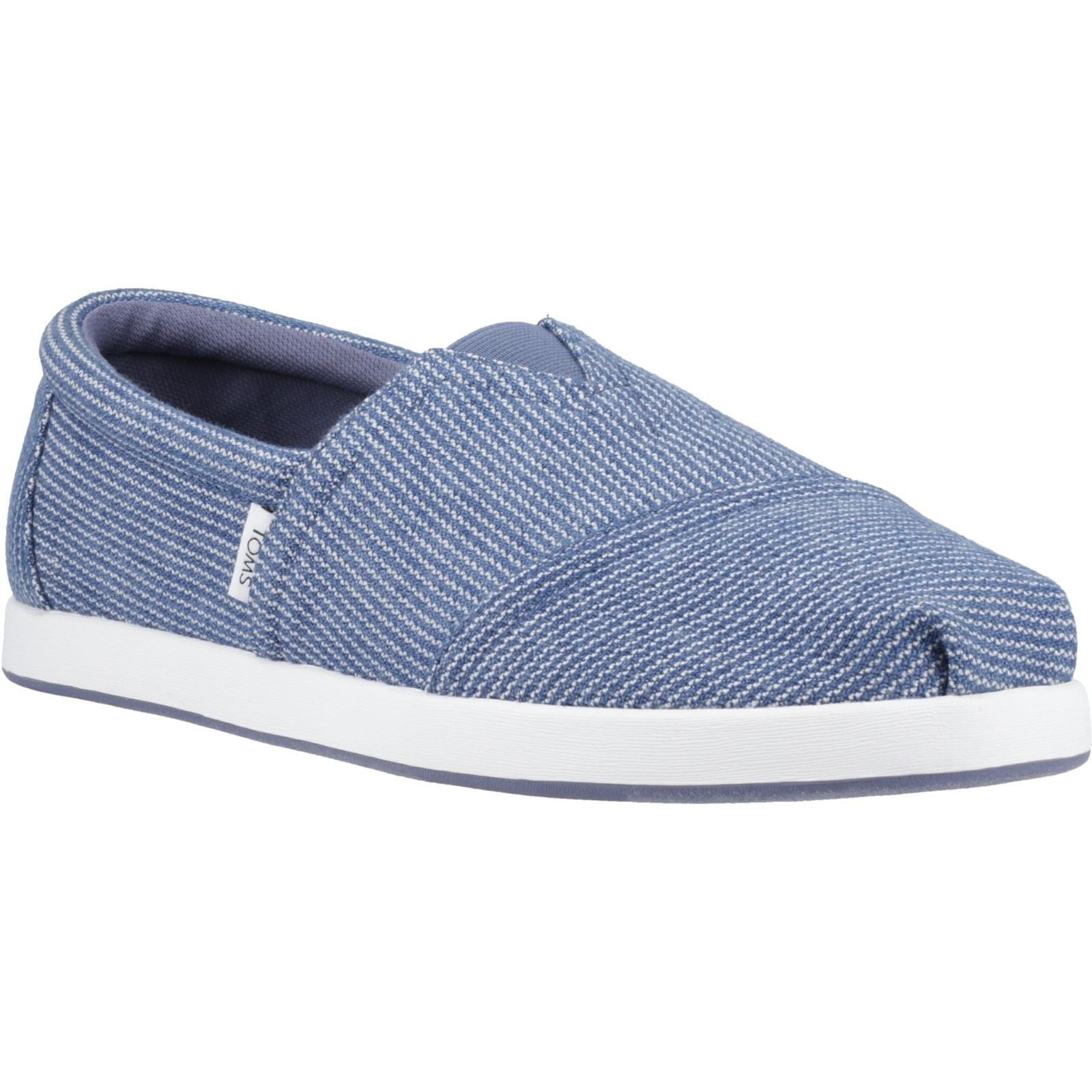TOMS Alp FWD Espadrilles Pour Hommes En Coton 100% De Couleur Sombre