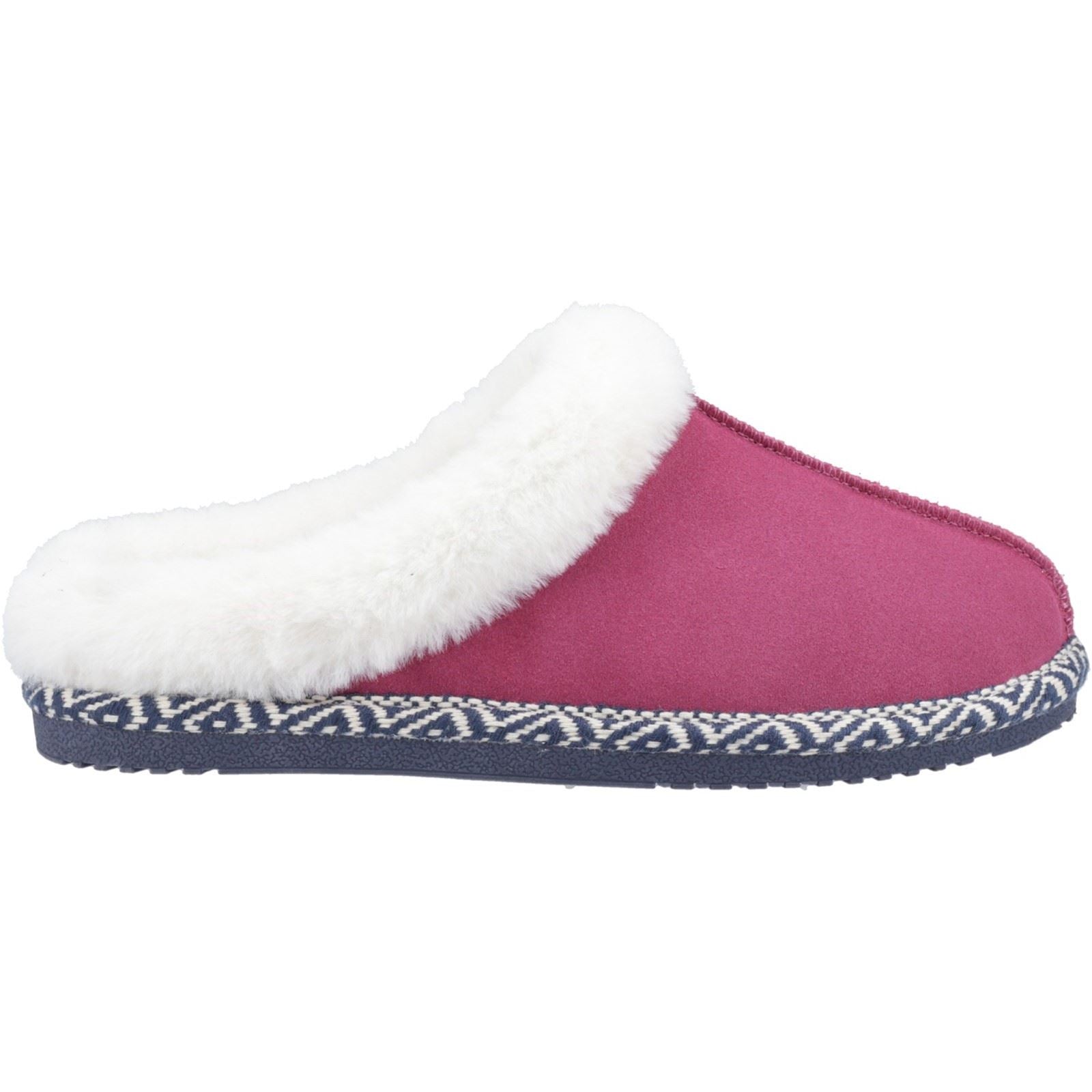 Hush Puppies Amara Chaussons Roses En Suède Pour Femmes