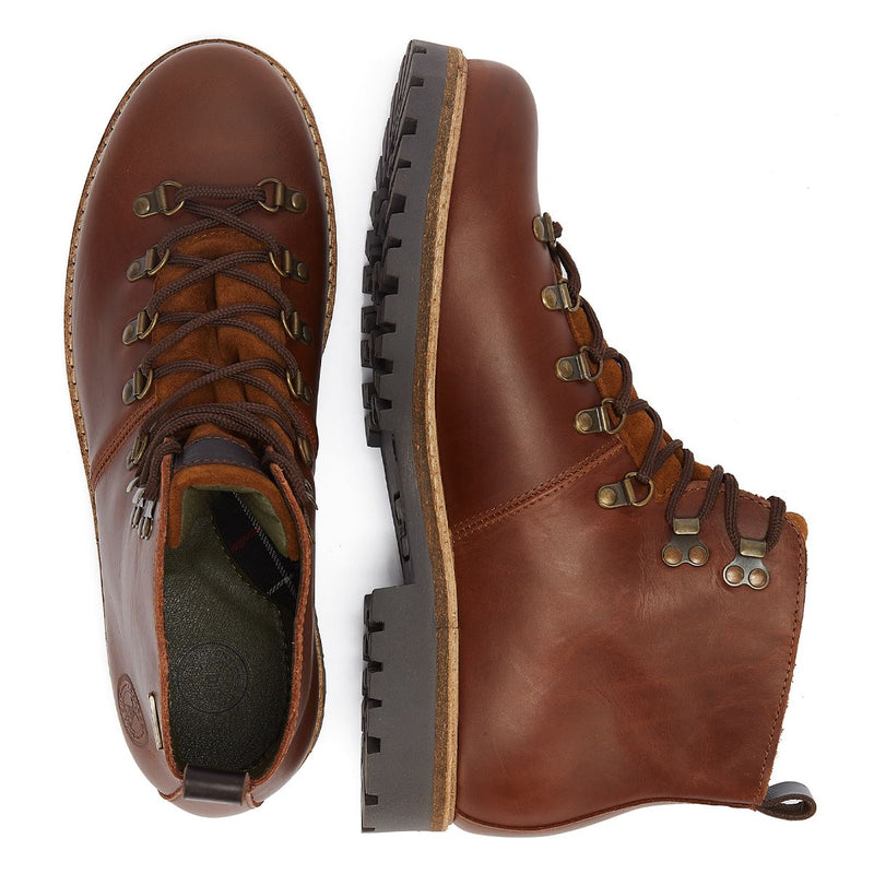 Barbour Bottes Marron Pour Hommes Wainwright En Châtaignier