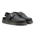 Dr. Martens Jorge II Sandales Noires En Cuir
