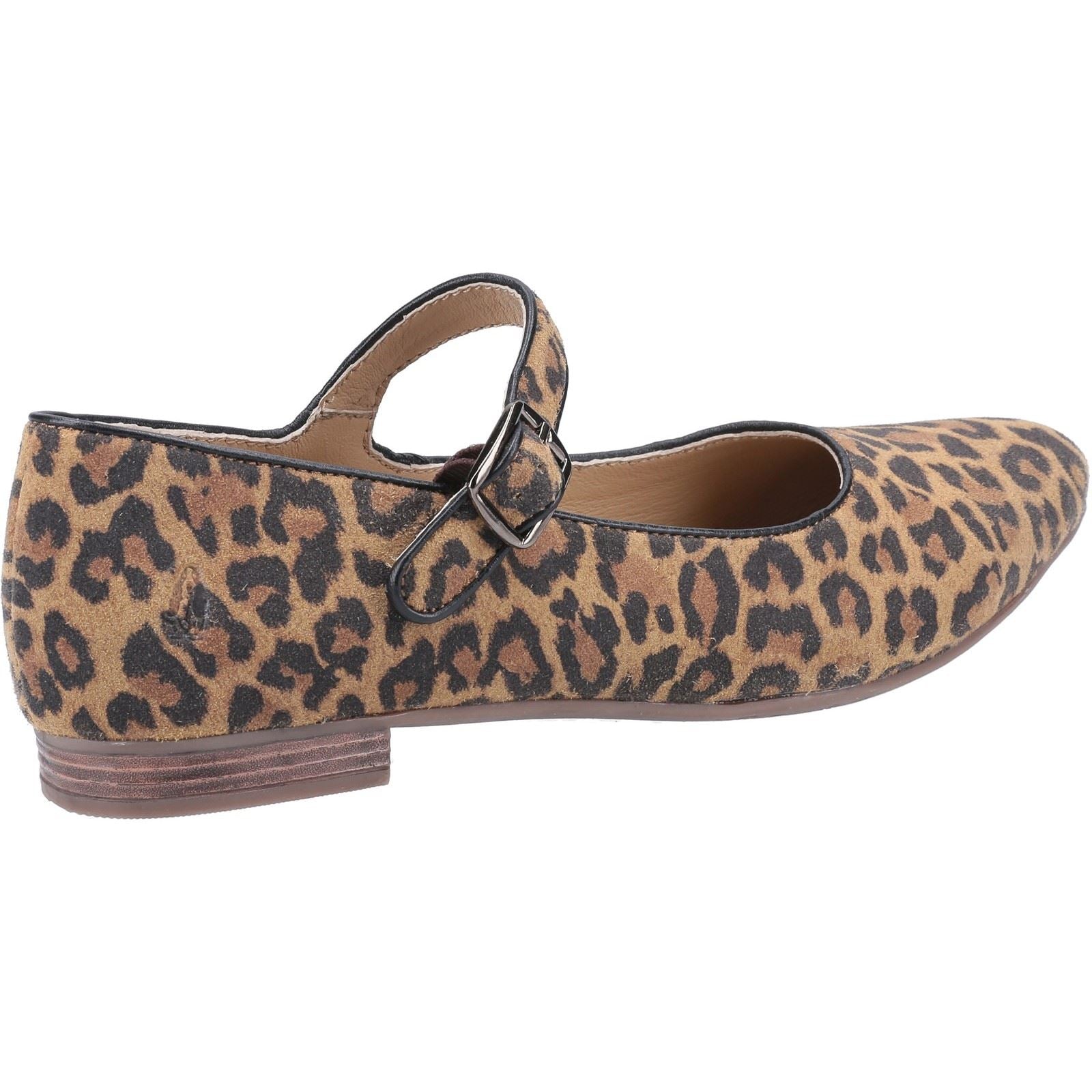Hush Puppies Melissa Strap Ballerines Léopard Pour Femmes En Daim