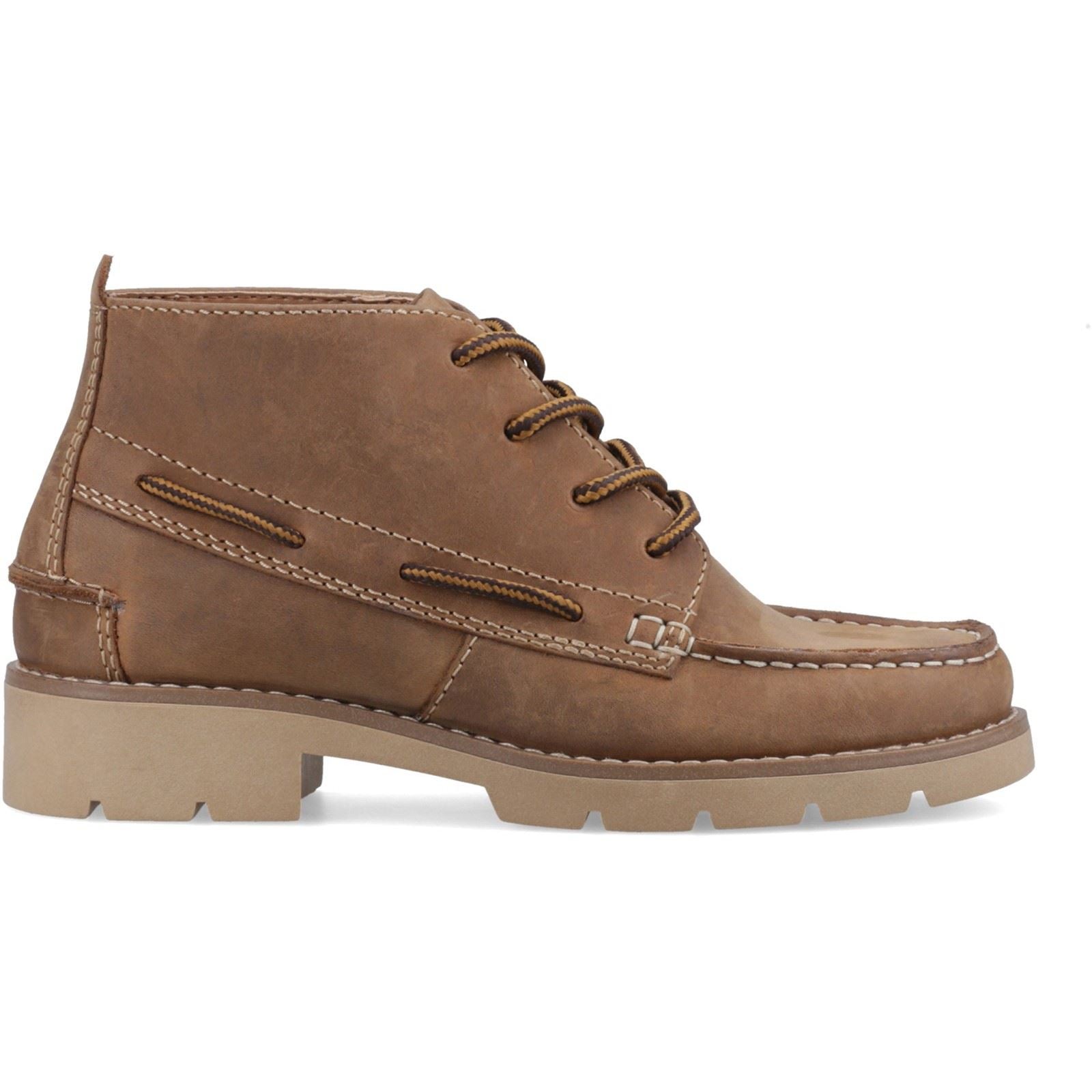 Sperry Savanna Bottes En Cuir Pour Femmes Couleur Tan